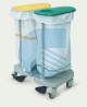 Carrello per sacchi con pedale